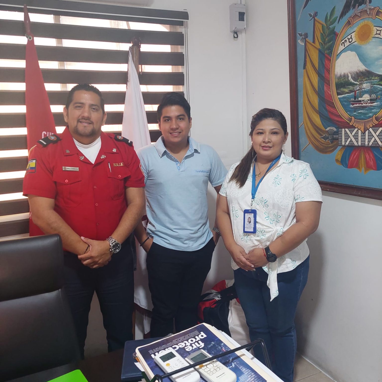 Visita a Yandry Zambrano